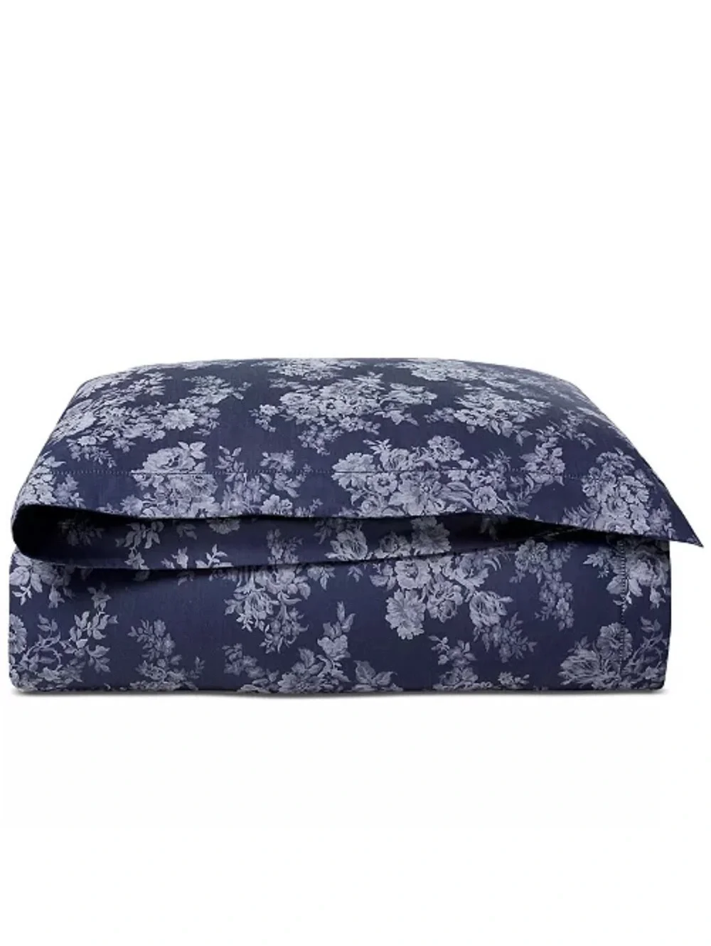 Lauren Ralph Lauren Mya Floral Duvet Cover in Navy, NEW, Size Queen $430